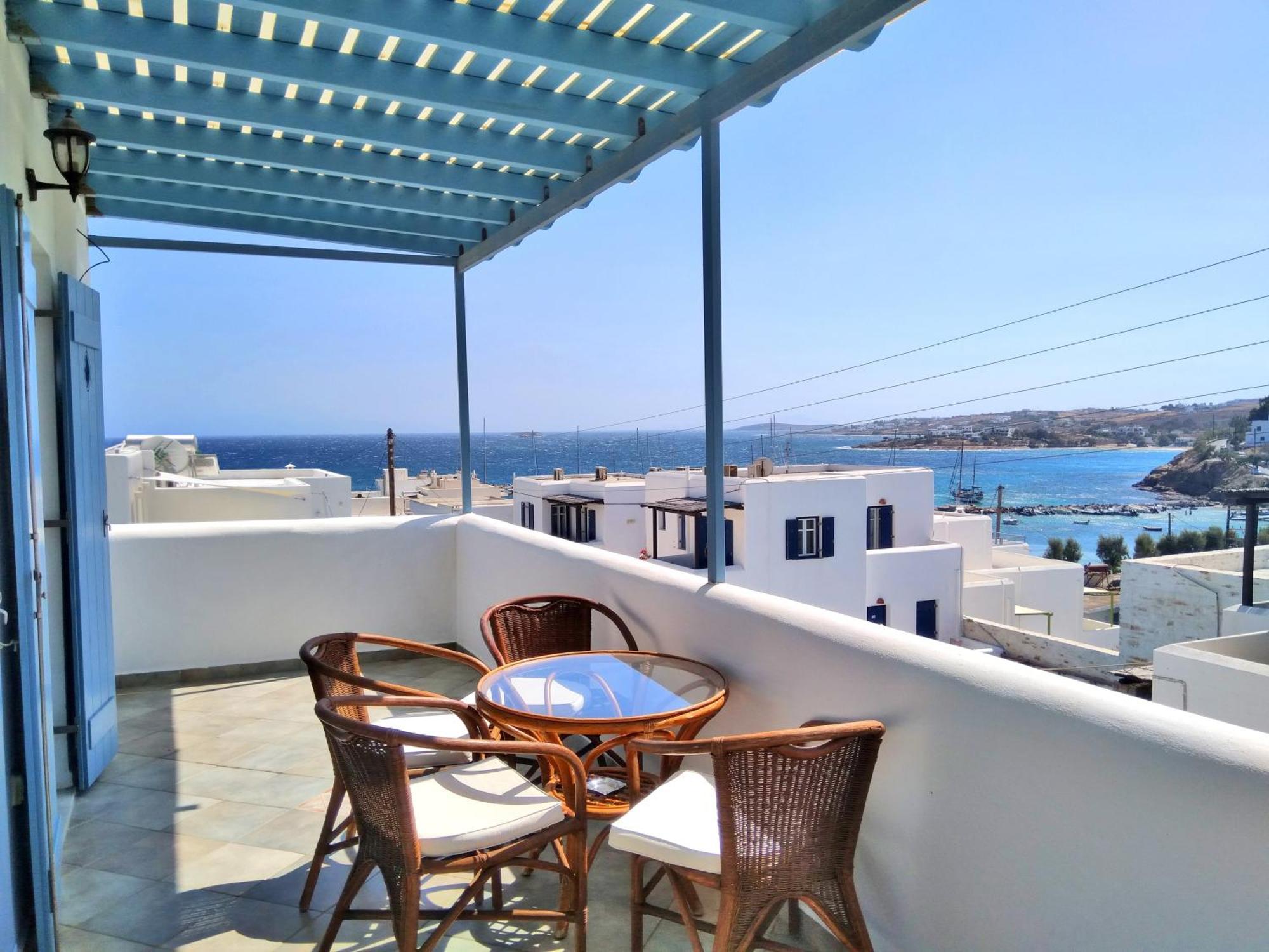 Villa Danae - Seaside Villa With Pool & Hot Tub Piso Livadi Exterior foto